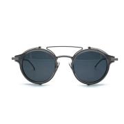 Thom Browne Stiliga solglasögon med sidobågar Gray, Unisex