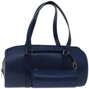 Louis Vuitton Vintage Pre-owned Laeder louis-vuitton-vskor Blue, Dam