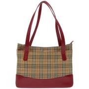 Burberry Vintage Pre-owned Canvas totevskor Multicolor, Dam