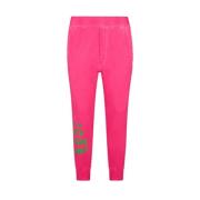 Dsquared2 Joggingbyxor i bomull, Rosa Fluo Pink, Herr