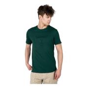 Guess Klassisk Rund Hals T-shirt Green, Herr