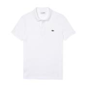 Lacoste Vit Polo Slim Fit White, Herr