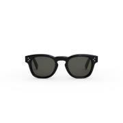 Celine Fyrkantiga solglasögon med gråa linser Black, Dam