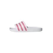Adidas Vita Tofflor 3-Stripes Rosa Kvinnor Multicolor, Dam