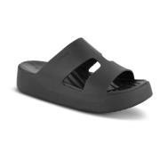Crocs Ultra-lätt Slip-in Sandal Black, Dam