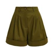 Essentiel Antwerp Breda Shorts Pine Forest Green Faint Green, Dam