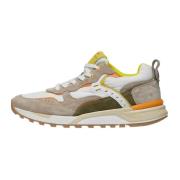 Voile Blanche Sneakers i mocka och tekniskt tyg Bholt. Multicolor, Her...