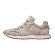 Voile Blanche Leather sneakers Storm 015 Woman Beige, Dam