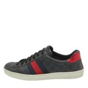 Gucci Vintage Pre-owned Belagd canvas sneakers Multicolor, Herr