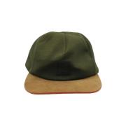 Fendi Vintage Pre-owned Bomull hattar-och-kepsar Green, Dam