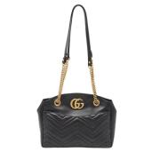 Gucci Vintage Pre-owned Laeder gucci-vskor Black, Dam