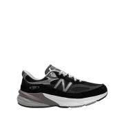 New Balance Svarta Sneakers med Mesh Paneler Multicolor, Herr