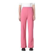 Max Mara Stilrena Straight Byxor för Kvinnor Pink, Dam