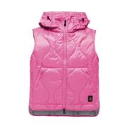 RefrigiWear Sommar Tekniskt Tyg Huva Gilet Pink, Dam