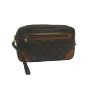 Louis Vuitton Vintage Pre-owned Canvas louis-vuitton-vskor Brown, Dam