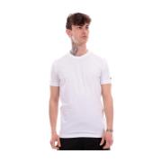 Dsquared2 Klassisk Vit Halvärms T-shirt White, Herr