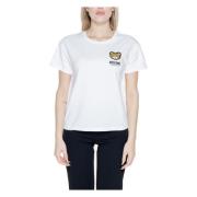Moschino Stilren Vit Dam T-shirt White, Dam