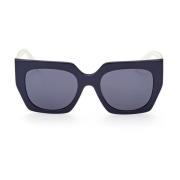 Emilio Pucci Acetat solglasögon för kvinnor Blue, Unisex
