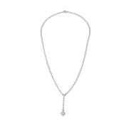 Tiffany & Co. Pre-owned Pre-owned Platina halsband Gray, Dam