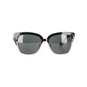 Gucci Vintage Pre-owned Plast solglasgon Black, Dam