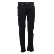 Roy Roger's Svarta Slim Fit Jeans 517 Superior Black, Herr