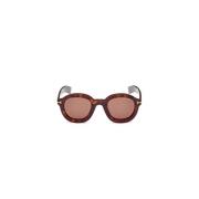 Tom Ford Stiliga solglasögon för män Brown, Unisex