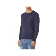 U.s. Polo Assn. Crewneck Sweatshirt Blue, Herr