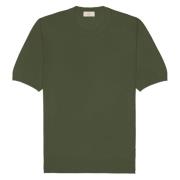 Altea Linne Bomull Grön T-shirt Green, Herr