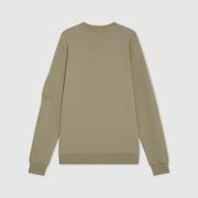 Sweet Pants Crew Neck Sweatshirt med dragkedjeficka Beige, Herr