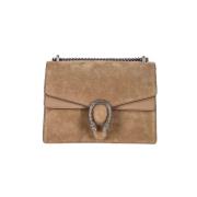 Gucci Vintage Pre-owned Mocka gucci-vskor Beige, Dam