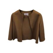 Yves Saint Laurent Vintage Pre-owned Ylle ytterklder Brown, Dam