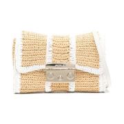 Furla Mini Crossbody Väska Metropolis Remix Beige, Dam