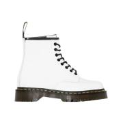 Dr. Martens Klassiska Smooth 1460 Stövlar White, Dam