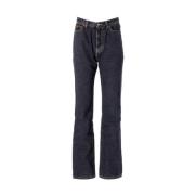 Yves Saint Laurent Vintage Pre-owned Bomull jeans Black, Dam