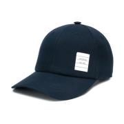 Thom Browne Klassisk Baseball Cap Blue, Herr