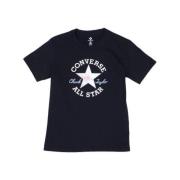 Converse Svart Logo Print T-shirt Black, Dam