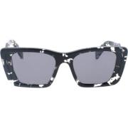 Prada Ikoniska solglasögon med polariserade linser Black, Dam