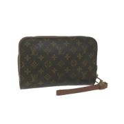 Louis Vuitton Vintage Pre-owned Canvas louis-vuitton-vskor Brown, Dam