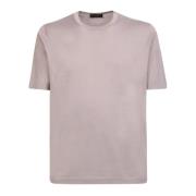 Dell'oglio Beige T-shirt Casual Style Ss23 Beige, Herr