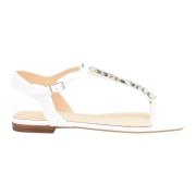 Guess Vita Spets Platta Skor Ss22 White, Dam