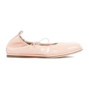 Simone Rocha Rosa Hjärta Tå Ballerina Beige, Dam