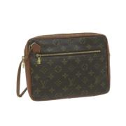 Louis Vuitton Vintage Pre-owned Canvas louis-vuitton-vskor Brown, Dam