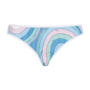 Emilio Pucci Geometriskt Tryck Bikini Botten Multicolor, Dam