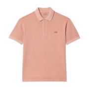 Lacoste Unik Rosa Polo Skjorta Pink, Herr