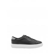 Michael Kors Kristalldekorerade Svarta Sneakers Black, Dam