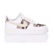 Nike Handgjorda Beige Vita Sneakers Multicolor, Herr