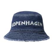 Baum und Pferdgarten Denim Bucket Hat med Broderi Blue, Unisex