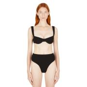 Ziah Bouclê Bikini Top Black, Dam