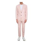 Hugo Boss Elegant Rosa Suit Pink, Herr