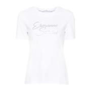 Ermanno Scervino Vita T-shirts & Polos för Kvinnor White, Dam